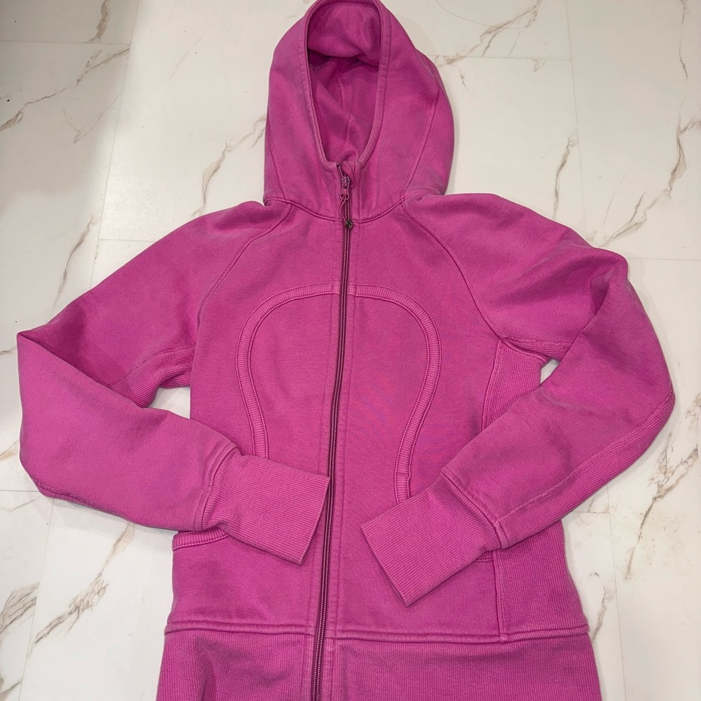 lululemon women's scuba full zip hoodie
